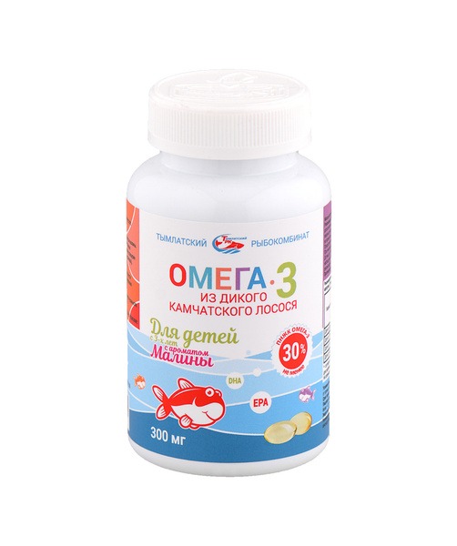 Wild Alaskan Salmon Omega-3 Gummies for Kids (300mg, 250 Count)