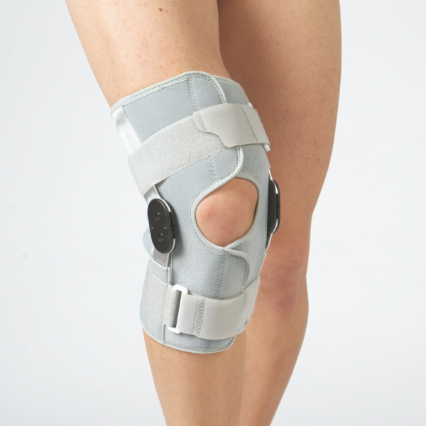 Adjustable Hinged Knee Brace with Velcro Straps - XXL (S-HT04KN)