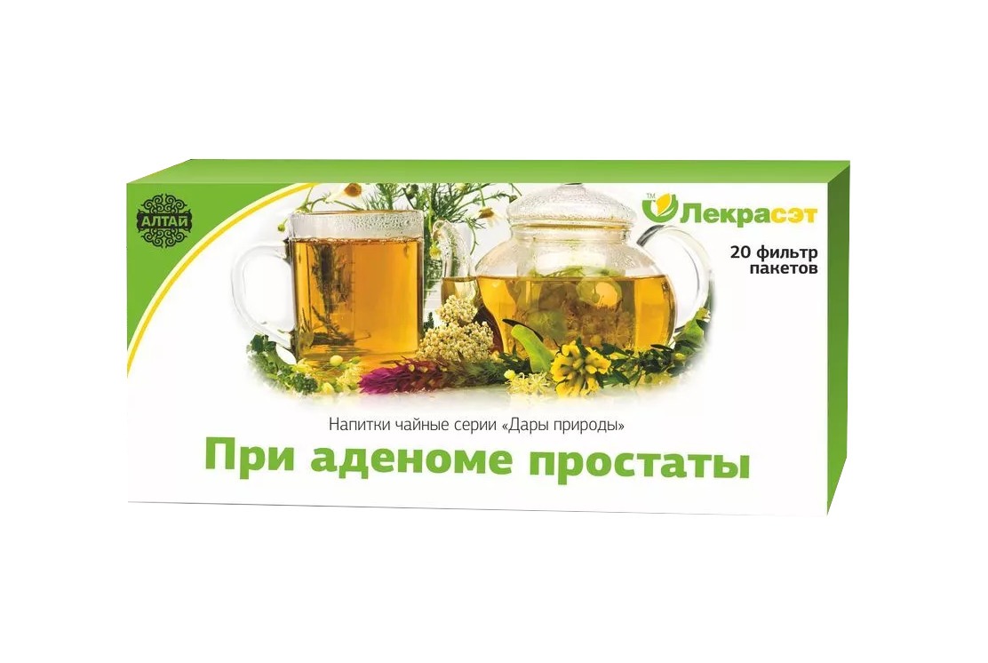Prostate Adenoma Herbal Collection: Lekra-SET Filter Packs
