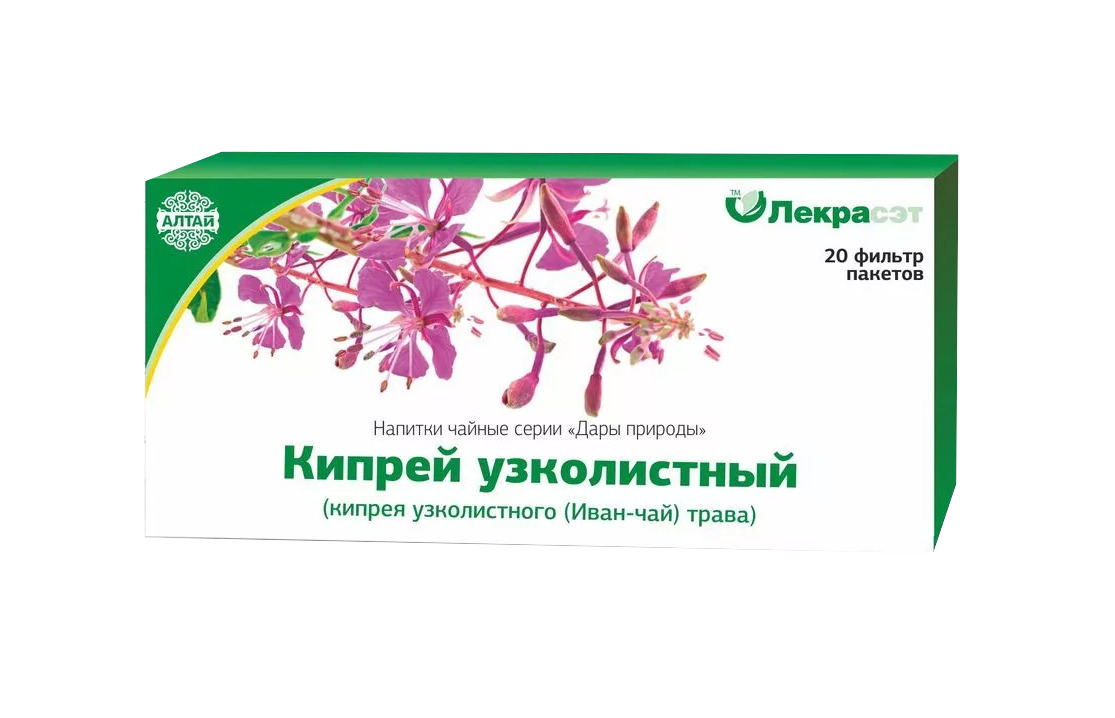 Narrow-Leaf Fireweed (Ivan Chai) Tea Bags - Lekra-SET