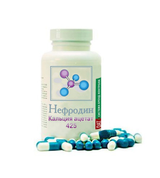 Calcium Acetate NephroDine 425mg, 120 Capsules