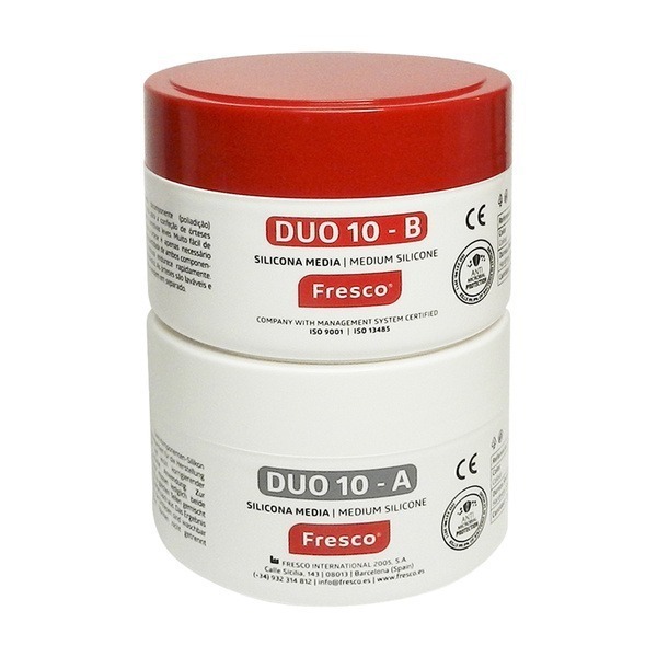 Fresco DUO 10 Silicone: Medium Hardness (Shore A 10-12, 500g)
