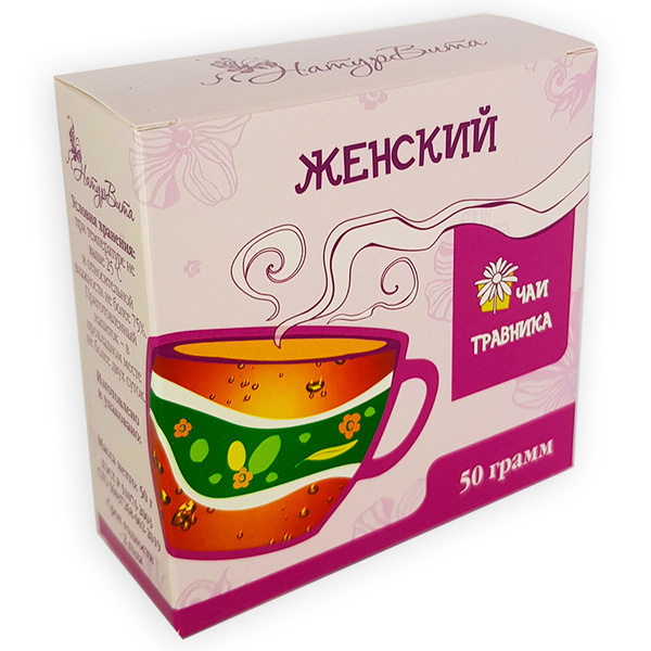 Women's Herbal Tea Blend by NaturoVita - 50g