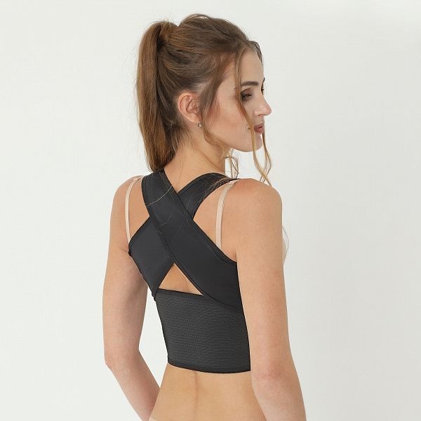 Posture Corrector Bra D-133 #2 (70-75cm Bust) – Orthopedic Recliner for Shoulder Support & Alignment