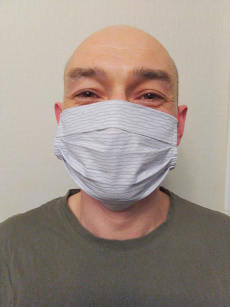 Reusable Face Mask with Filter Pocket (MaskStrip)
