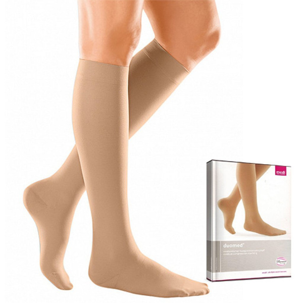 Medi Compression Socks Beige - 1 Pair