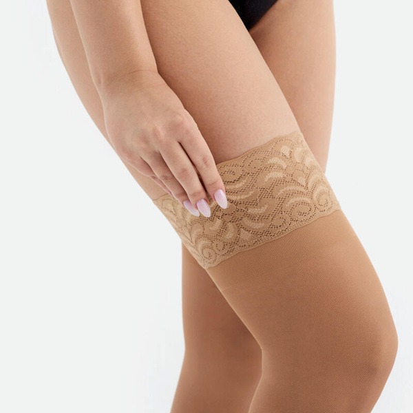 Venoteks Beige Compression Stockings (Class 1)