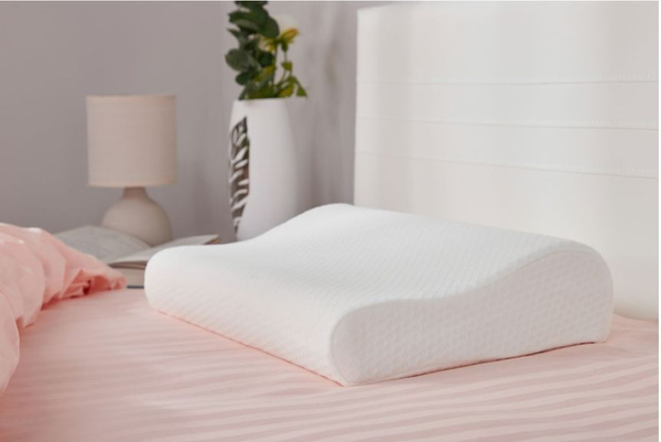 MITTE Standard Memory Foam Pillow: Medium Firmness, 30x50cm