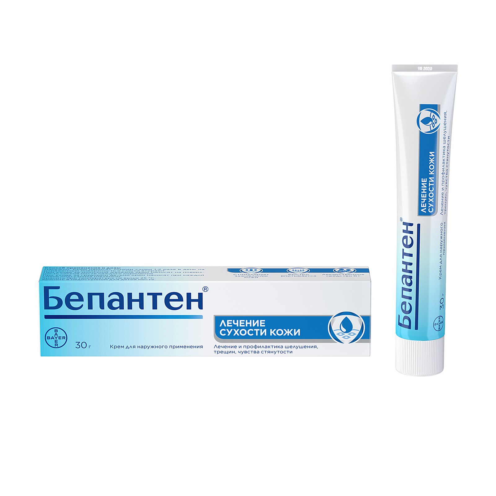 Bebe Panthenol Dry Skin Cream, 30g - Bayer