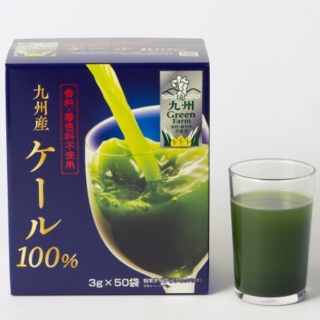 50 Kale Aojiru Shots: Japanese Green Farm Superfood