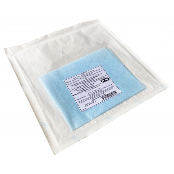 Hexa Sterile Wipe, 40x40cm, Non-Woven Tutami Span, 40gsm, Single Pack