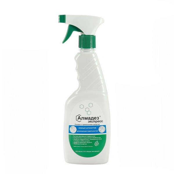 AlmaDez-Express Antiseptic: Skin & Surface Disinfectant (500ml)