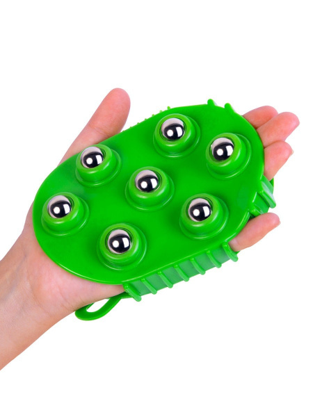 7-Ball Massage Glove: Anti-Cellulite Treatment