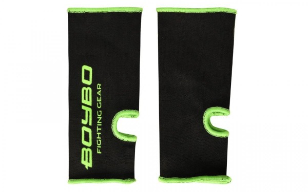 BoyBo BAS550 Ankle Support Brace, Size L (Black/Green)