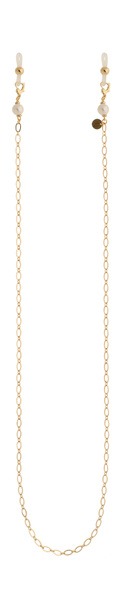 Ronda Pearl & Alloy Eyeglass Chain - 65cm