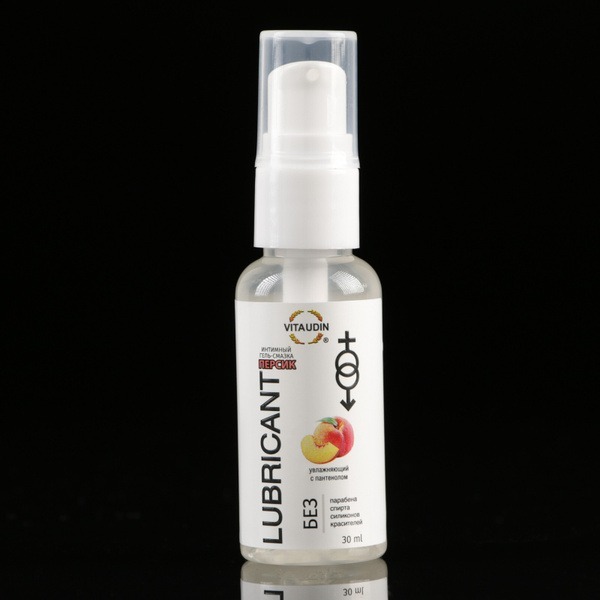 Vita Udin Peach-Scented Intimate Lubricant with Applicator (30ml)