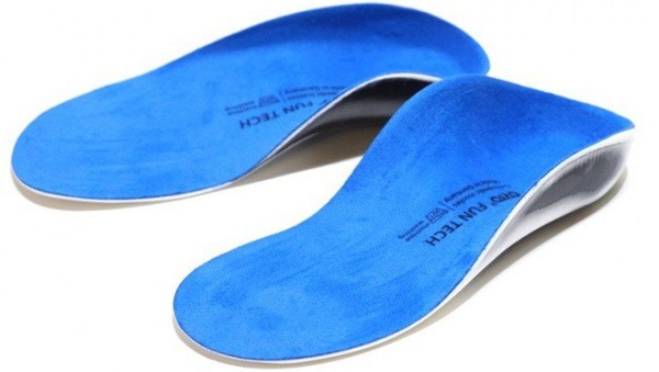 Ortho Fun Tech Semi-Rigid Orthotic Insoles (Sizes 35/36)