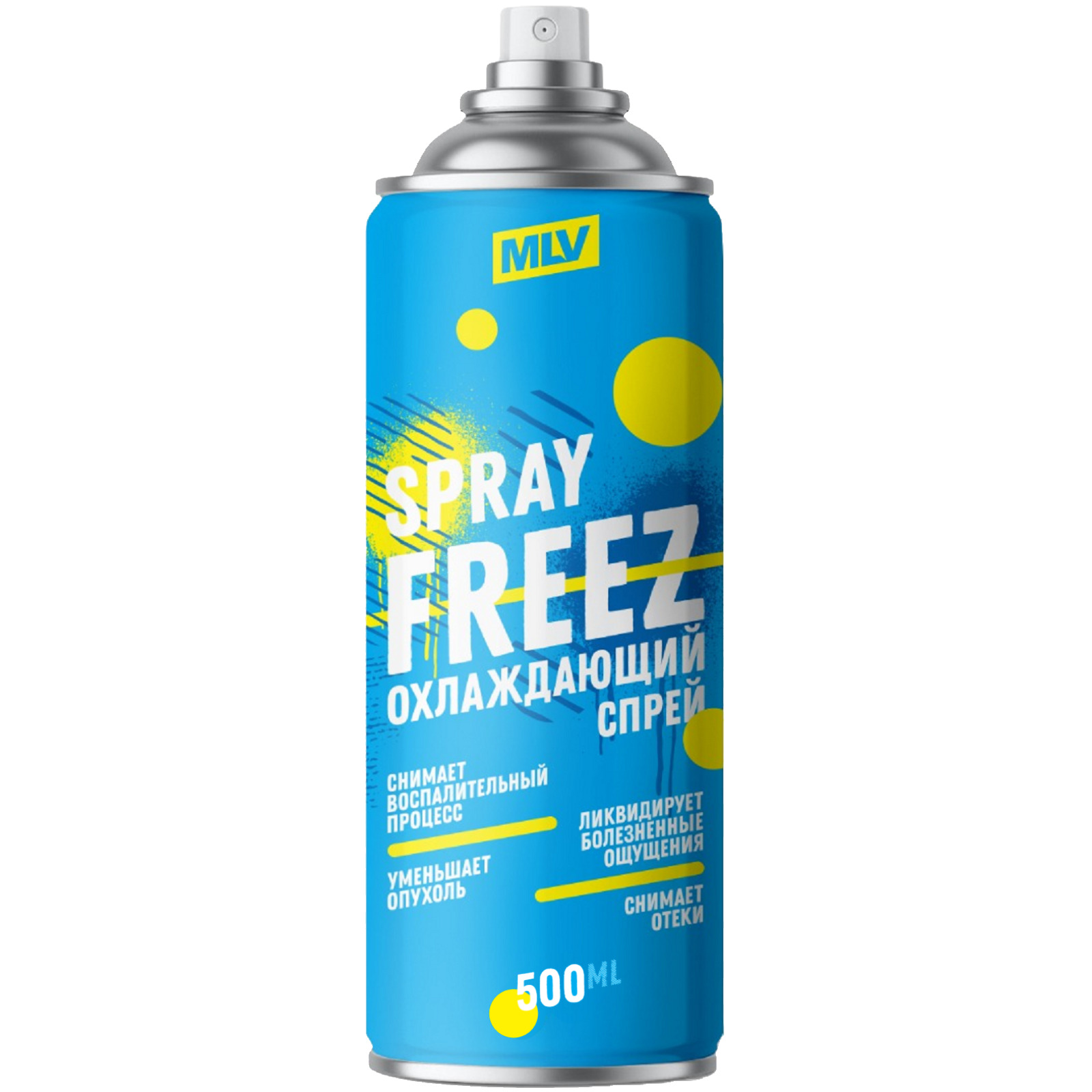MLV Sports Freeze: Cooling Spray for Bruises & Sprains (650ml)
