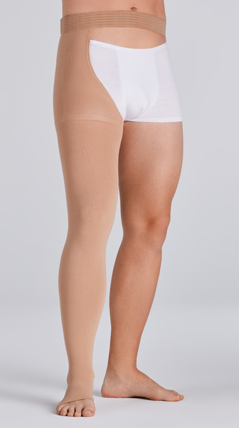 Medi Compression Stockings Beige, Class 2