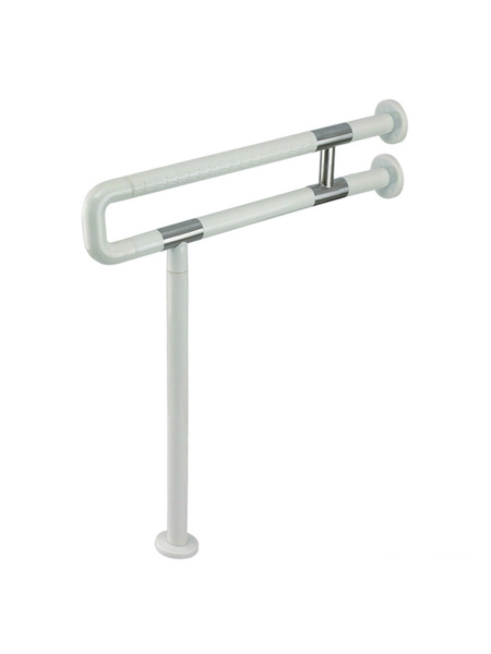 U-Shaped Bathroom Grab Bar (60cm) - ADA Compliant for Seniors & Disabled