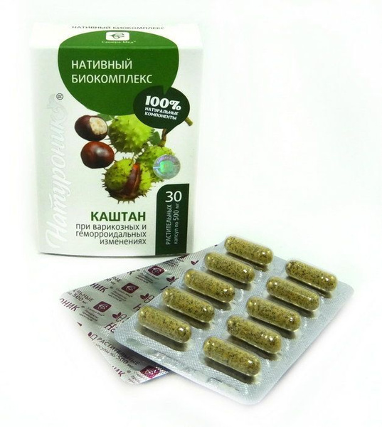 Naturonic Chestnut Extract: 30 Capsules