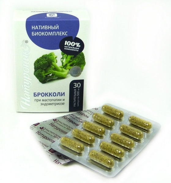Broccoli BioComplex for Women: 30 Capsules