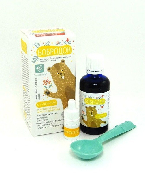 Beaver Smoothing Syrup Concentrate with Lofant, 50ml