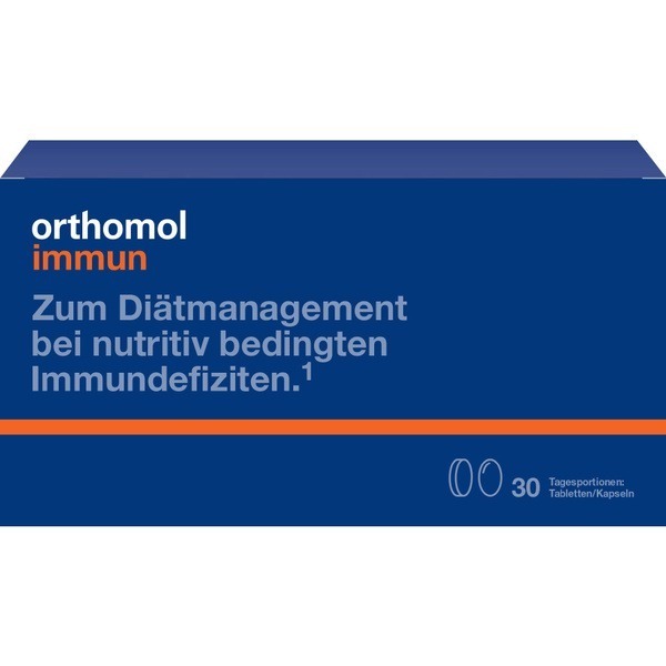 Orthomol Immun Plus: 30-Day Immune Support (Tablets & Capsules)
