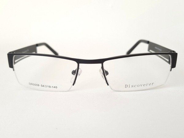 Men's Discoverer 0009 c6 Semi-Rimless Eyeglass Frames
