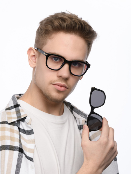 Magnetic Clip-On Sunglasses
