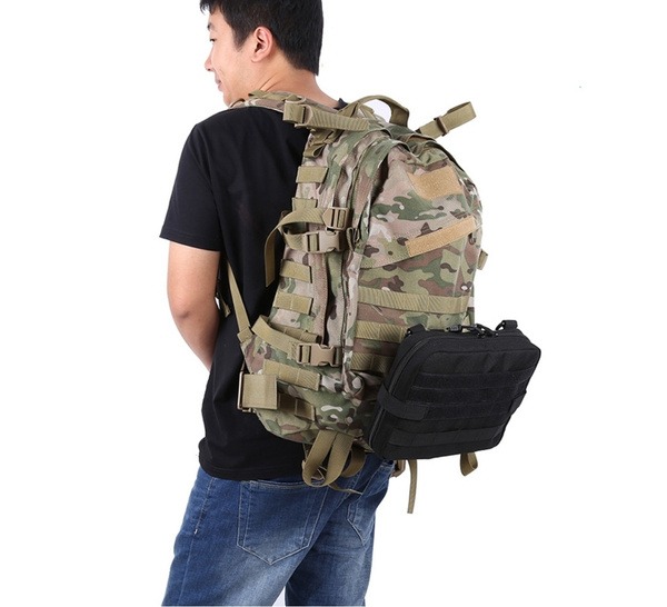 Tactical Molle Nylon Organizer Bag - Waterproof & Multifunctional
