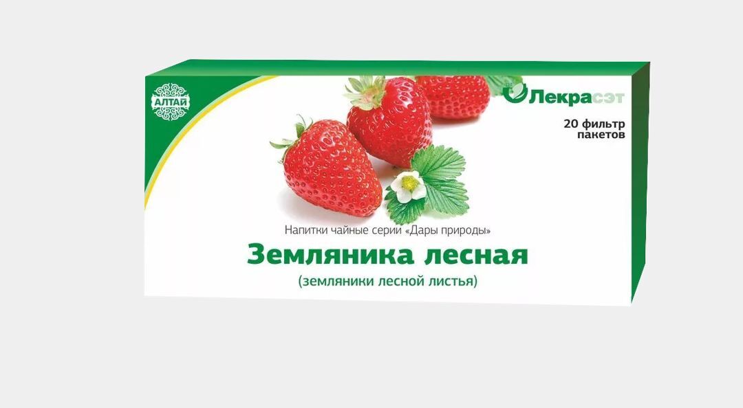 Wild Strawberry Leaf Tea Bags (Lekra-SET)
