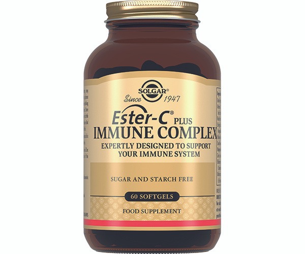 Solgar Ester-C Plus Immune Complex Softgels (60 Count)