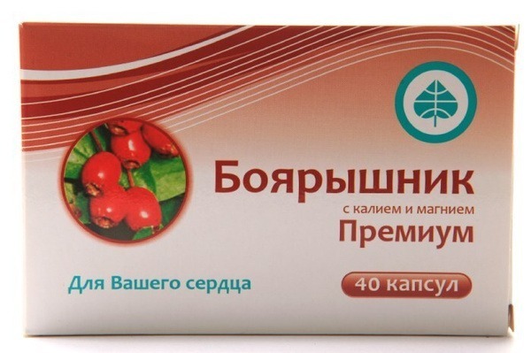 Premium Hawthorn Berry with Potassium & Magnesium - 40 Capsules