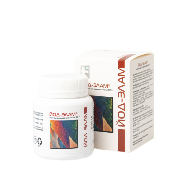 Fitolon Iodine-Elam 60 Tablets