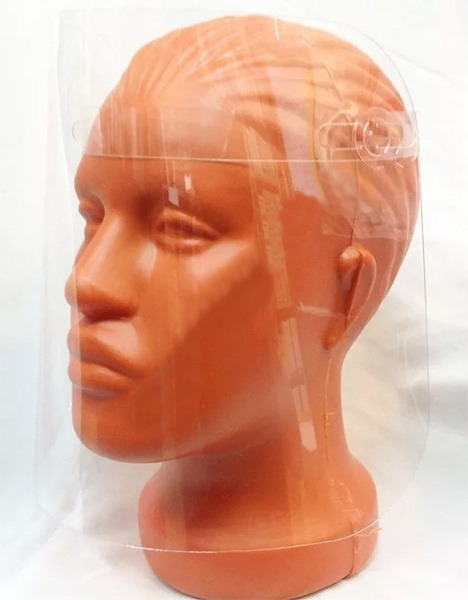 Clear Face Shields, 50 Pack