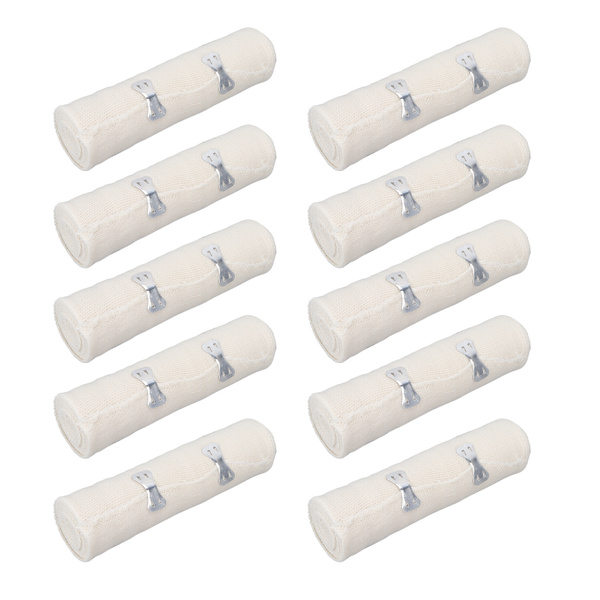 10 Pack Breathable Compression Wraps with Buckle: Wrist, Elbow, Ankle Support