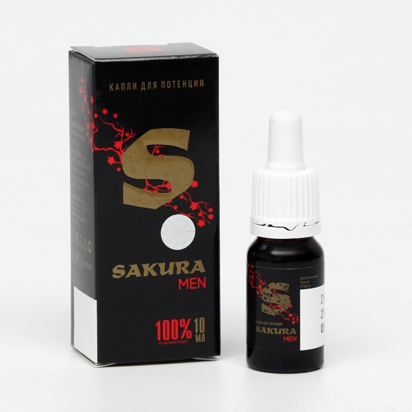 Sakura Men's Drops: Boost Male Vitality (10ml)