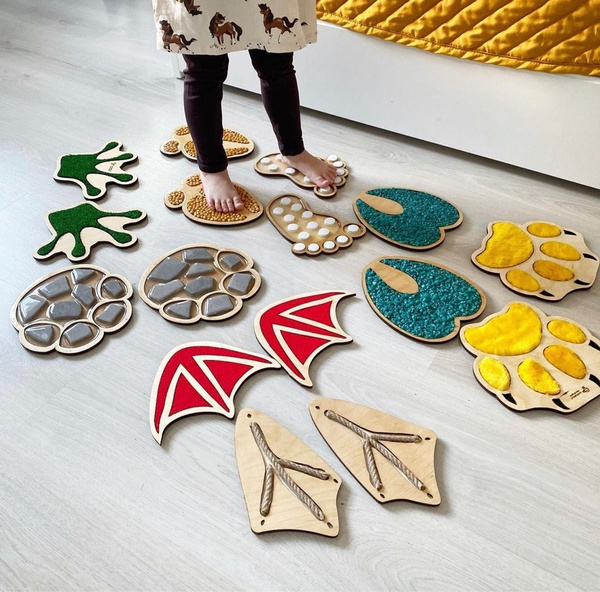 Animal Tracks Sensory Path