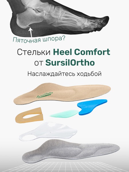 Heel Spur Pain Relief Orthotic Inserts: SO-M5M-215