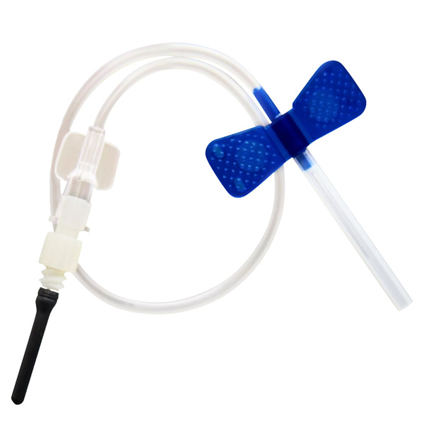 20-Pack 23G Butterfly Infusion Sets with Luer Lock (0.6 x 19mm)