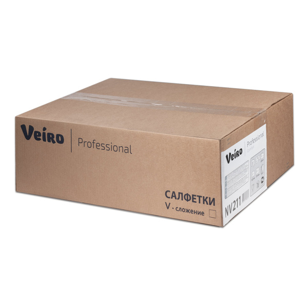 VEIRO Professional N4 System Napkins: 3300 Count, 2-Ply White, Bulk Pack