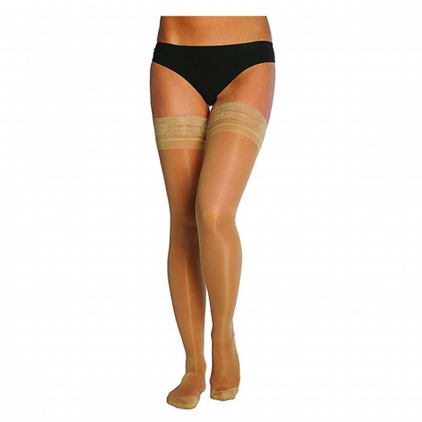 Beige Compression Stockings, Class 2 Compression