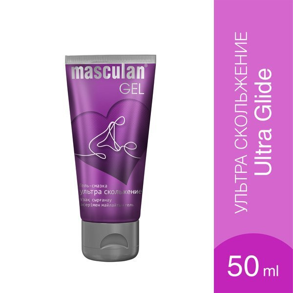 Masculan Intimate Gel Lubricant: Water-Based, Vitamin-Enriched, 50ml