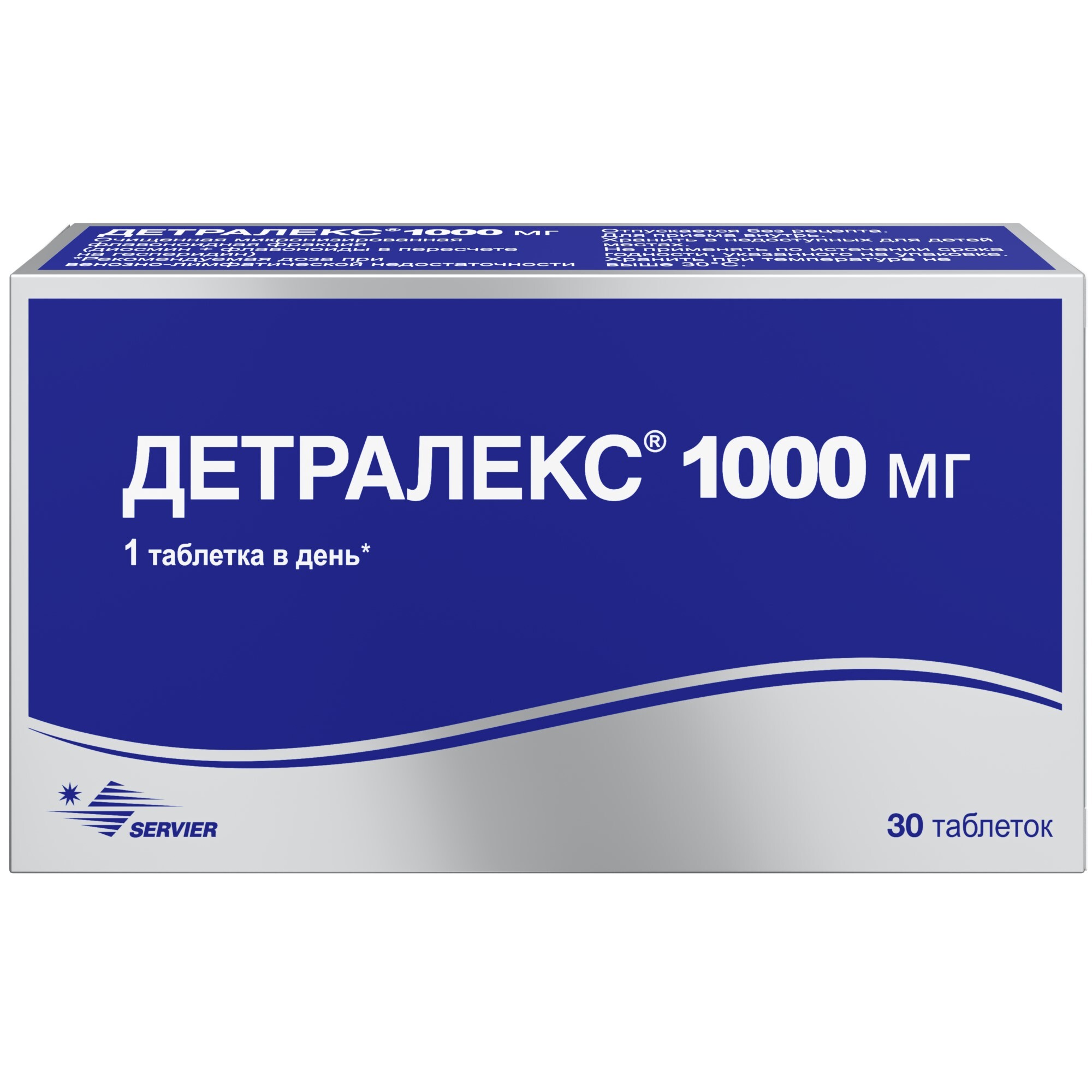 Detralex 1000mg Tablets (30 count)
