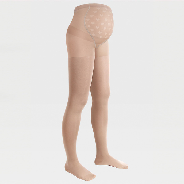 Beige Compression Stockings, Class 2 Compression