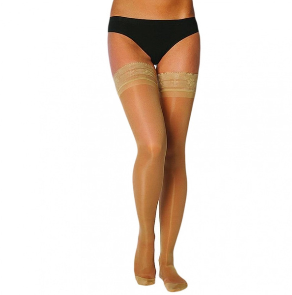 Compression Stockings (Light Beige, Class 2) - ORTO Brand