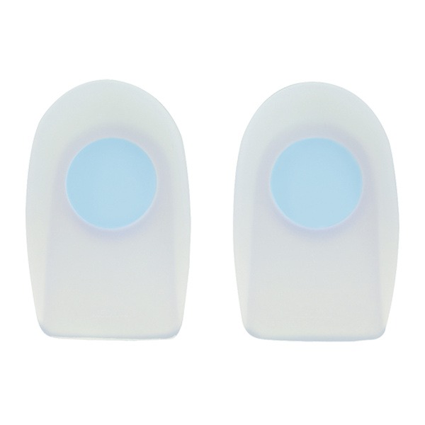 High-Wall Heel Cups with Shock Absorption (Pair)