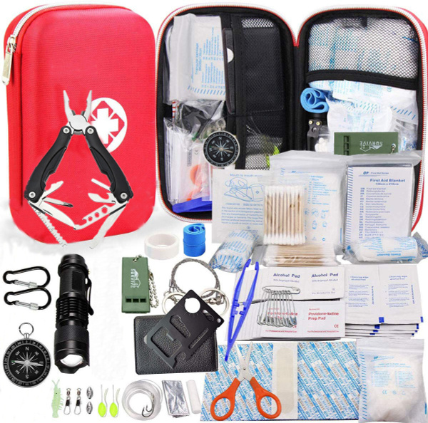 First-Aid Kit for Hiking & Camping