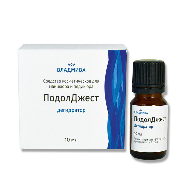 VlamiVa PodolJest Dehydrator - Nail Plate Degreaser with Antifungal (10ml)